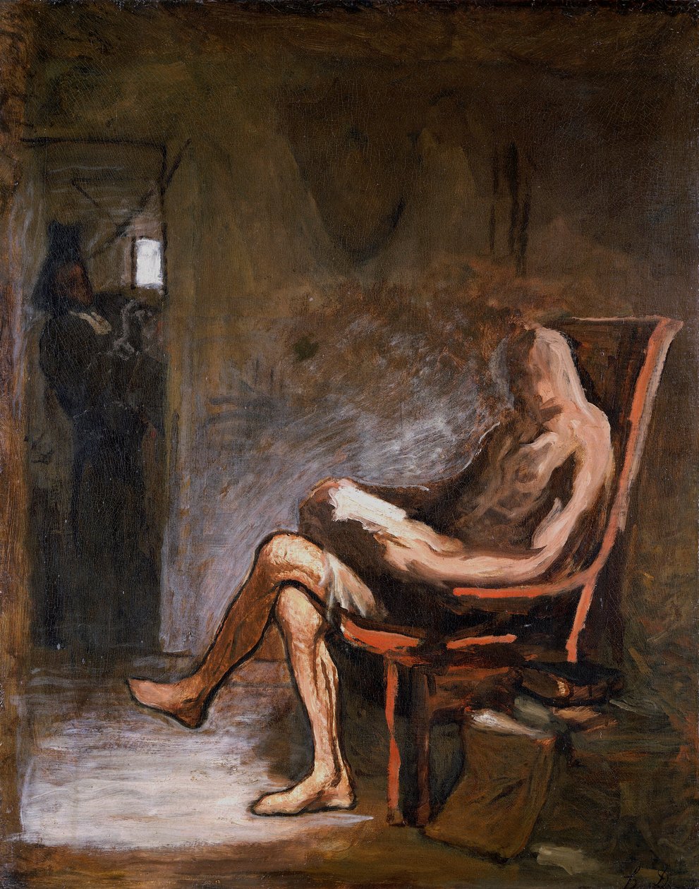 Don Quichotte lisant - Honoré Daumier