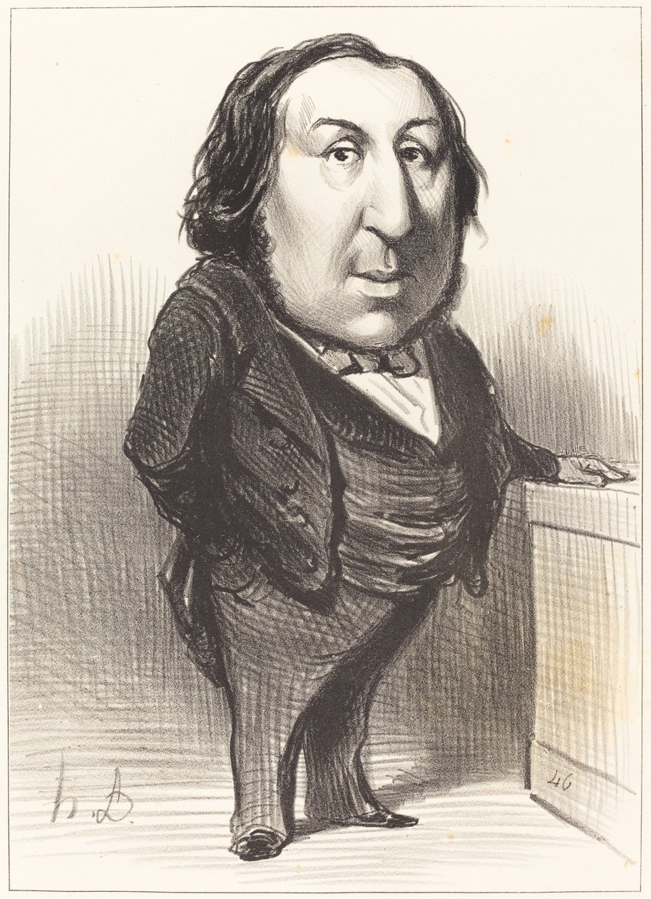 Emmanuel Arago - Honoré Daumier