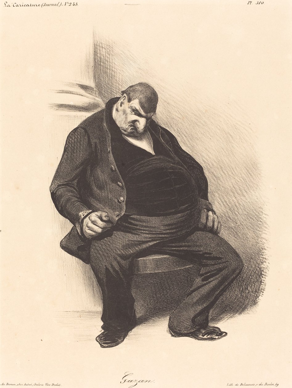 Gazan - Honoré Daumier