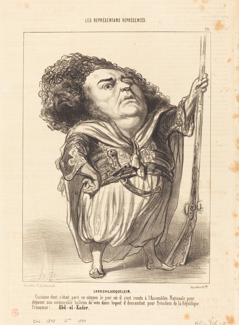 Henri de Larochejacquelein - Honoré Daumier