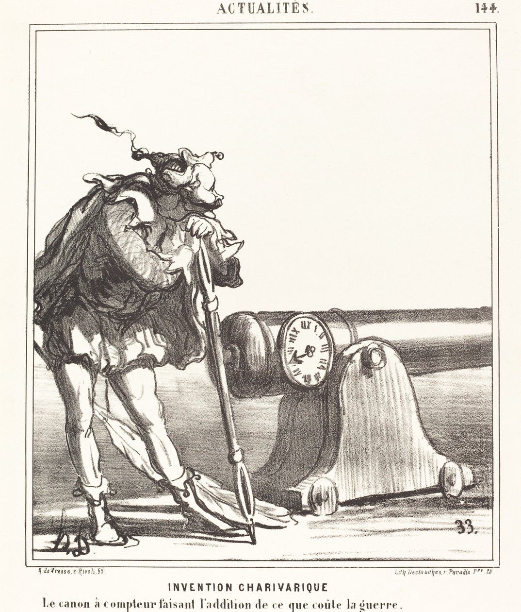 Invention charivarique - Honoré Daumier