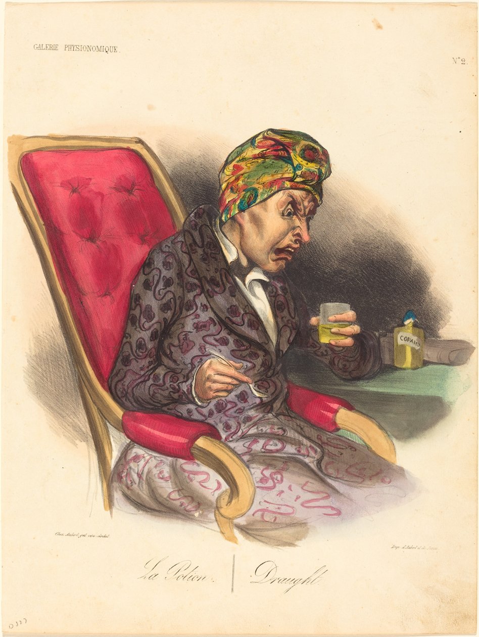 La Potion - Honoré Daumier