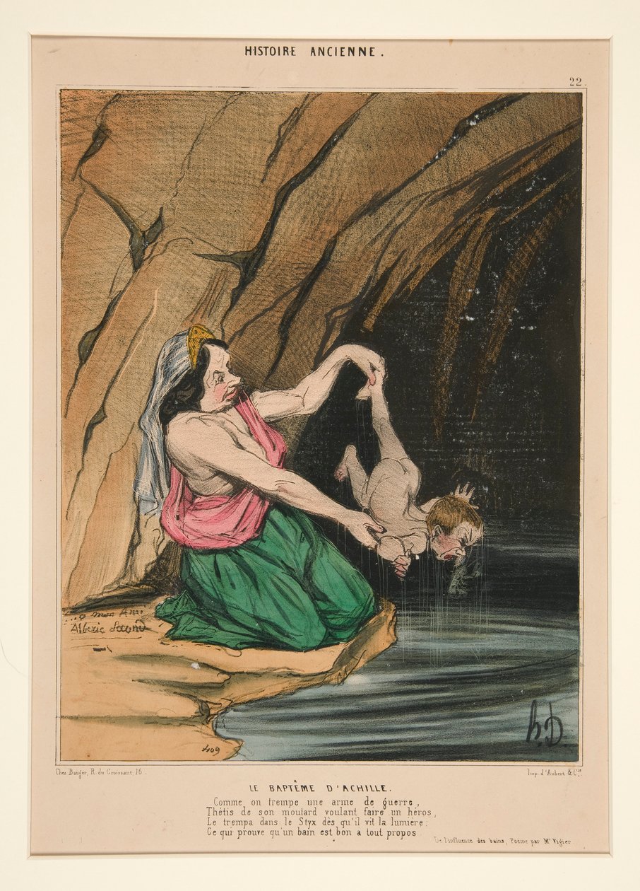 Le Baptême - Honoré Daumier