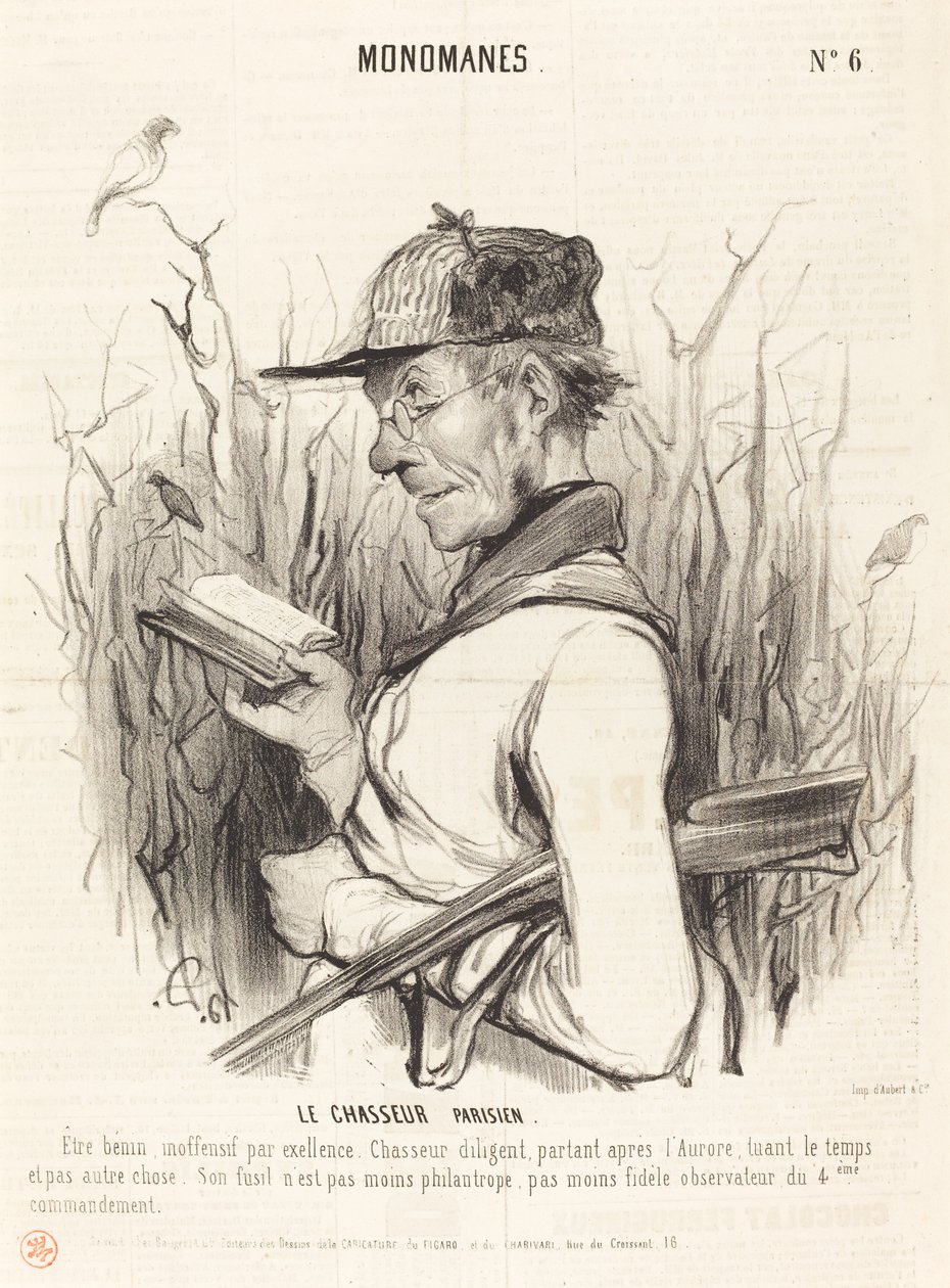 Le Chasseur Parisien - Honoré Daumier