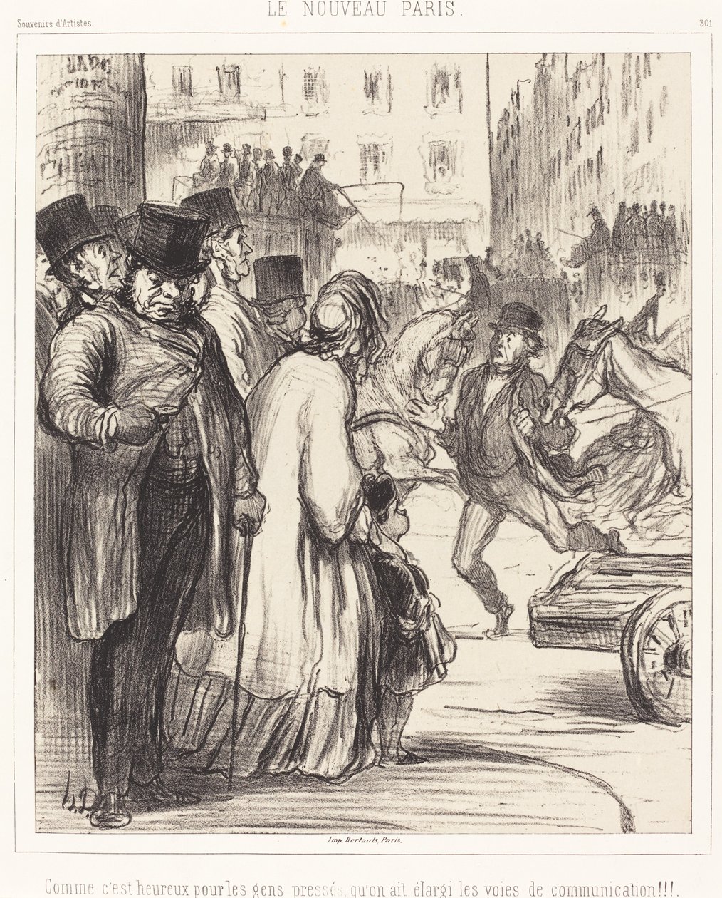 Le Nouveau Paris - Honoré Daumier
