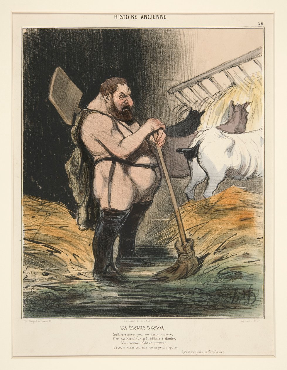 Les Écuries D - Honoré Daumier