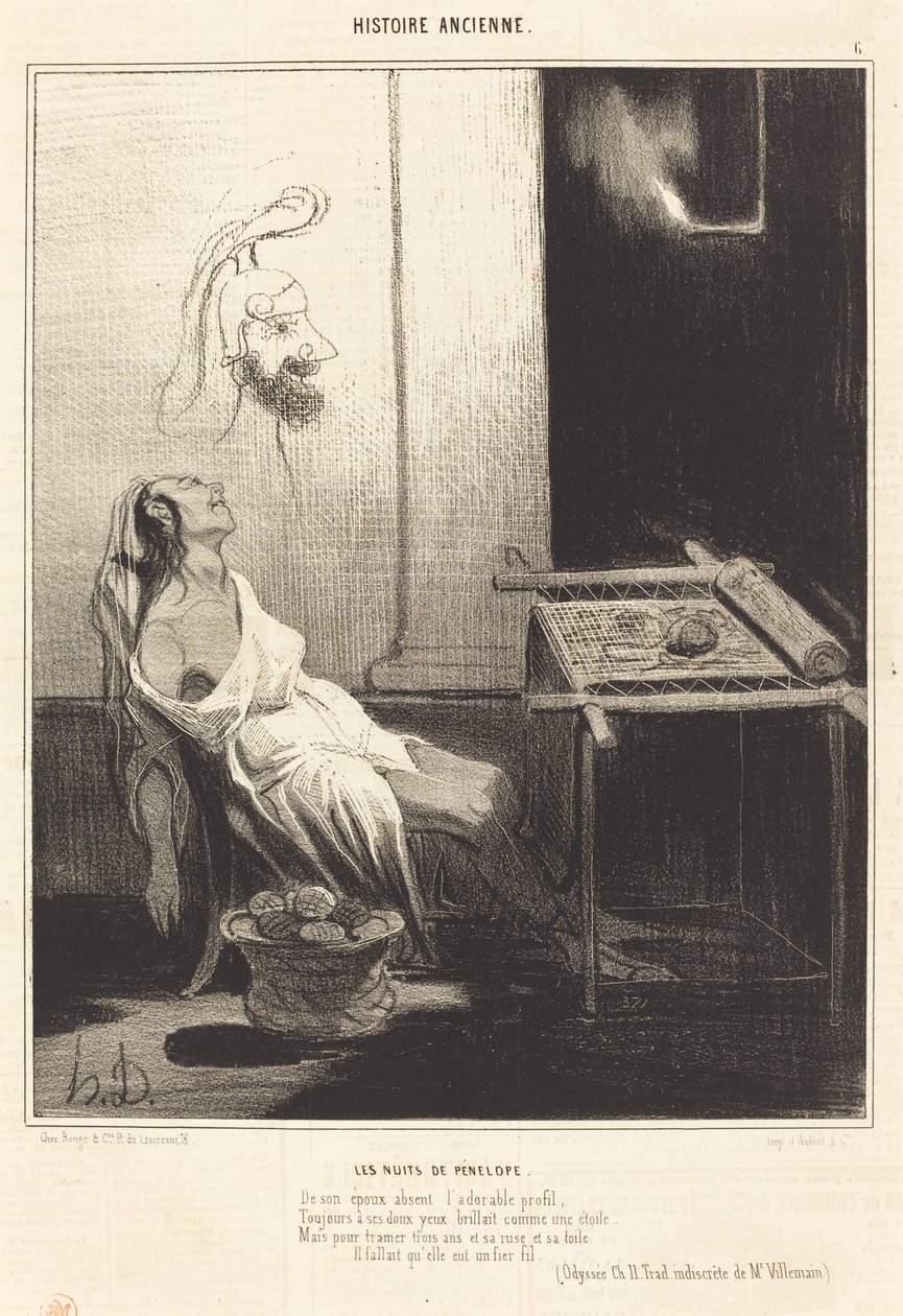 Les Nuits de Pénélope - Honoré Daumier