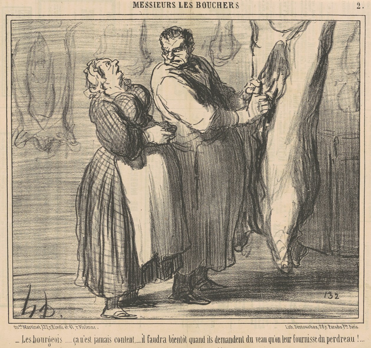 Les bourgeois - Honoré Daumier
