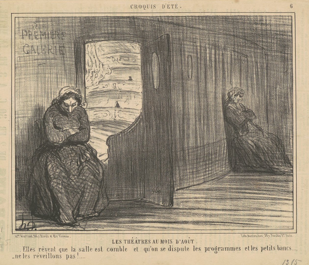 Les théâtres au mois d