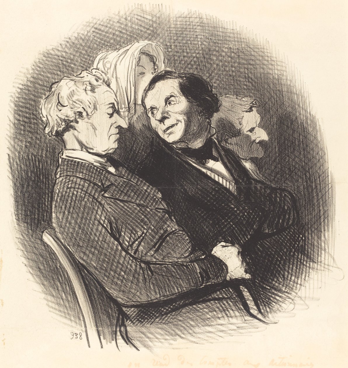 On rend des comptes aux actionnaires - Honoré Daumier