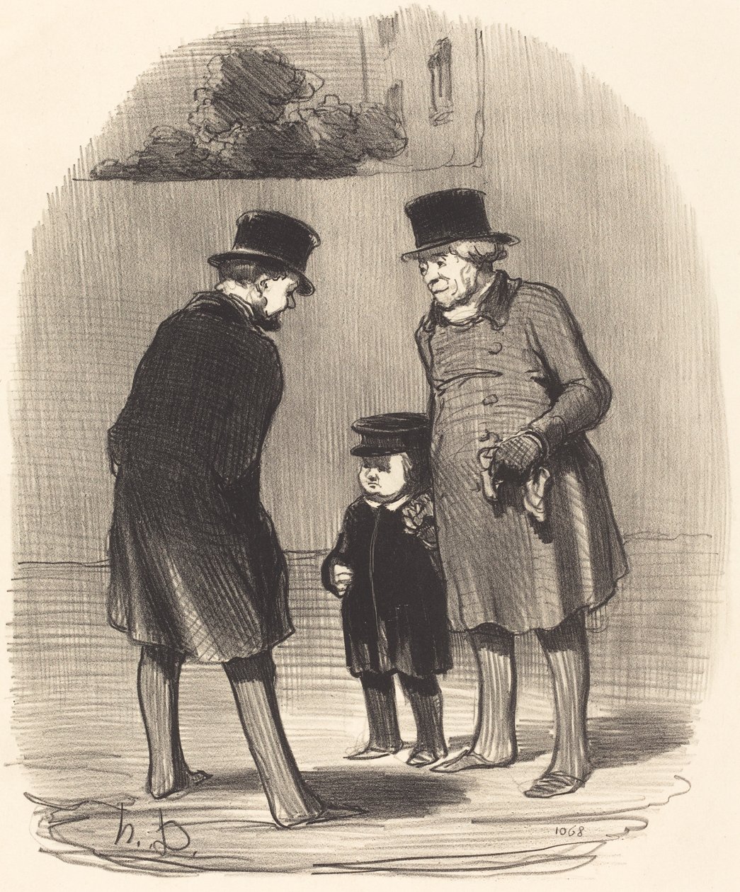Oui, monsieur Chapuzot... - Honoré Daumier