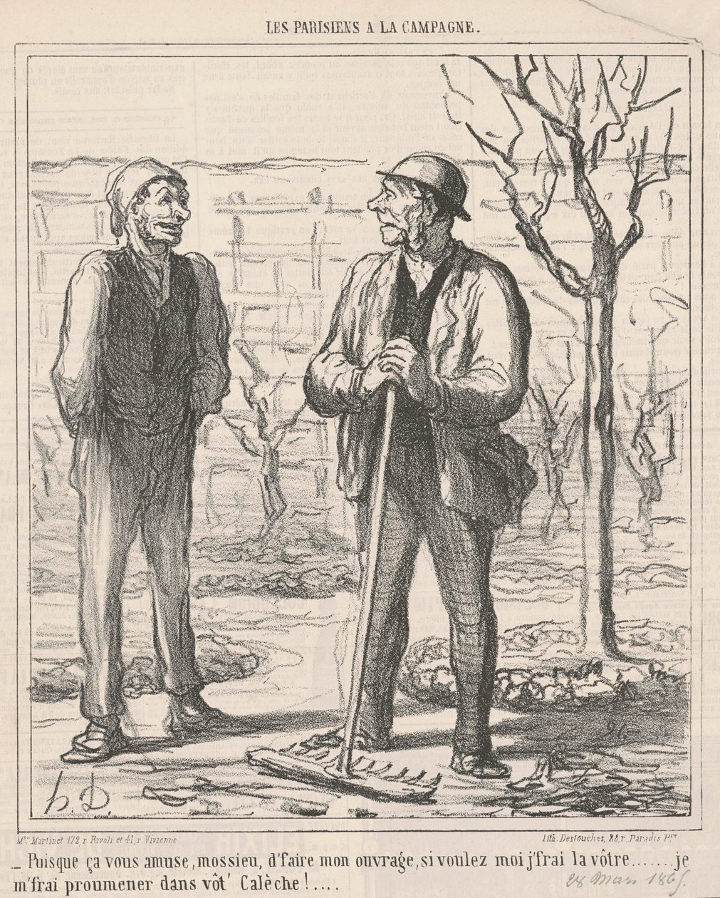 Puisque ça vous amuse... - Honoré Daumier