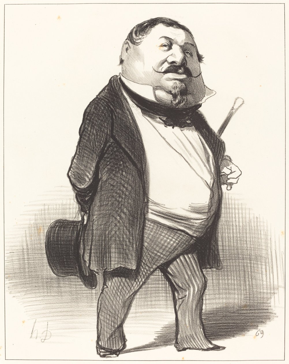 Prince Lucien Murat - Honoré Daumier