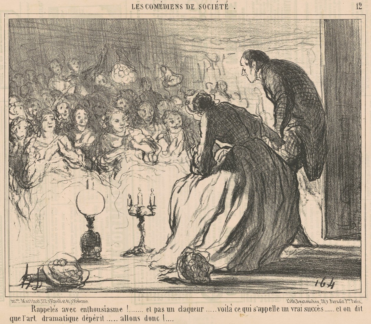 Rappelés avec enthousiasme! ... - Honoré Daumier