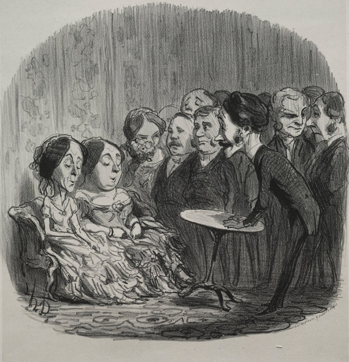Esprits frappeurs, 1851 - Honoré Daumier