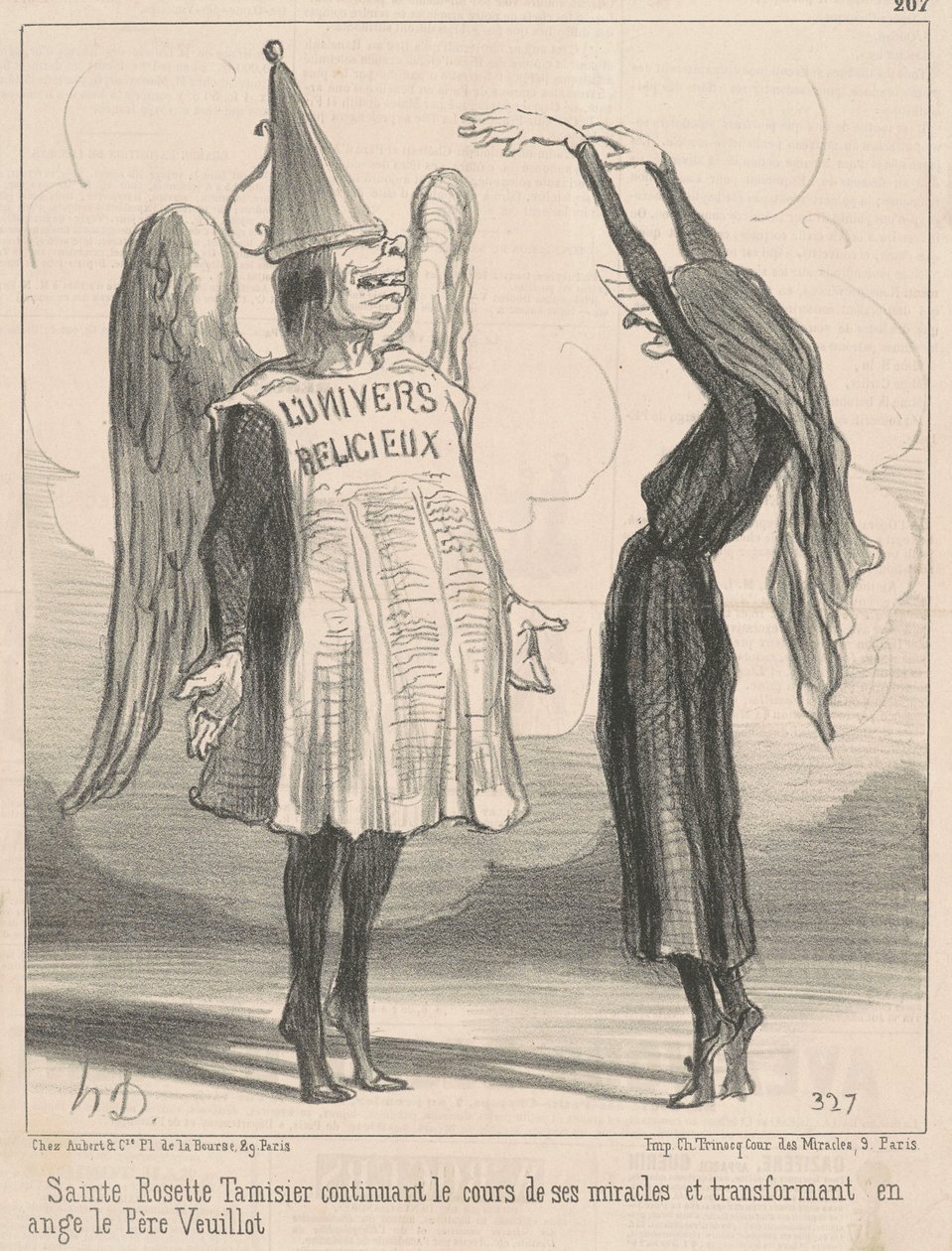 Sainte Rosette Tamisier - Honoré Daumier