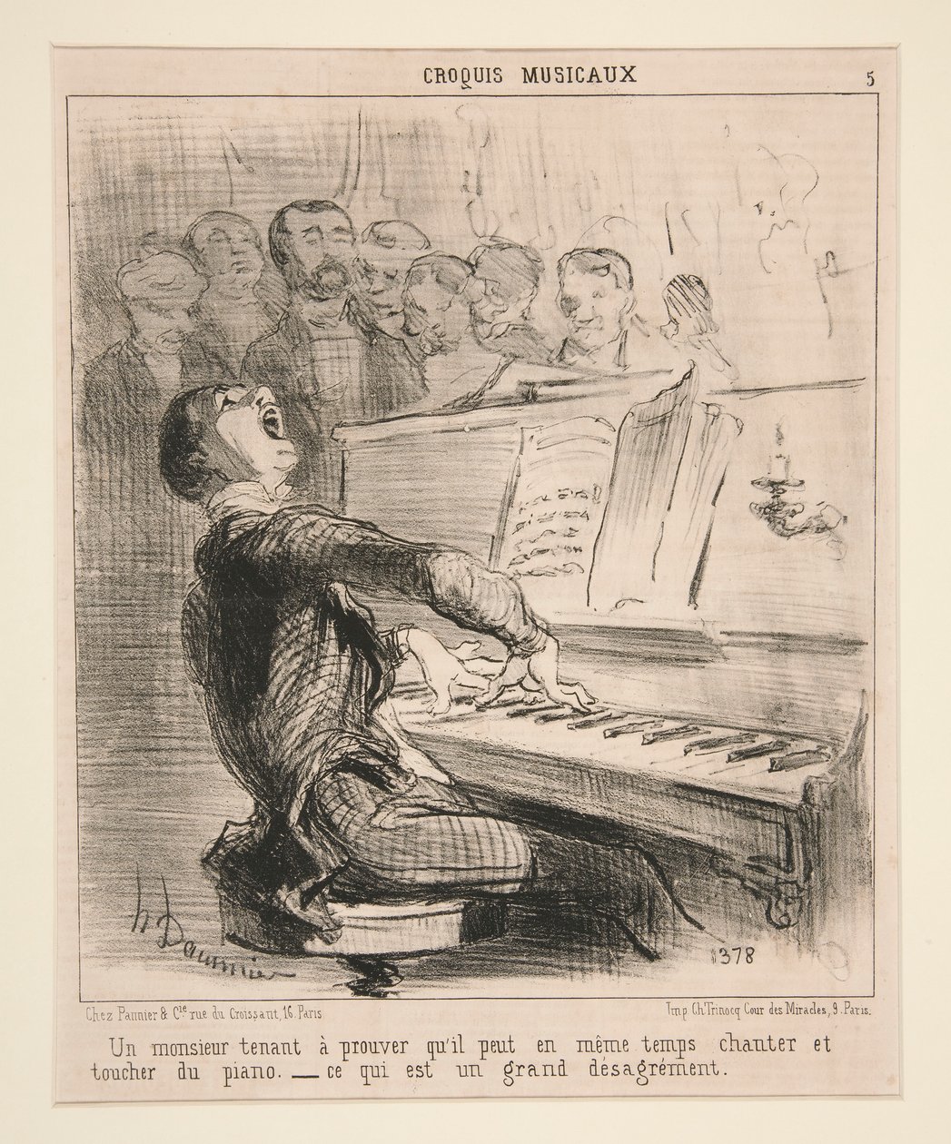 Un Monsieur tenant à prouver qu - Honoré Daumier