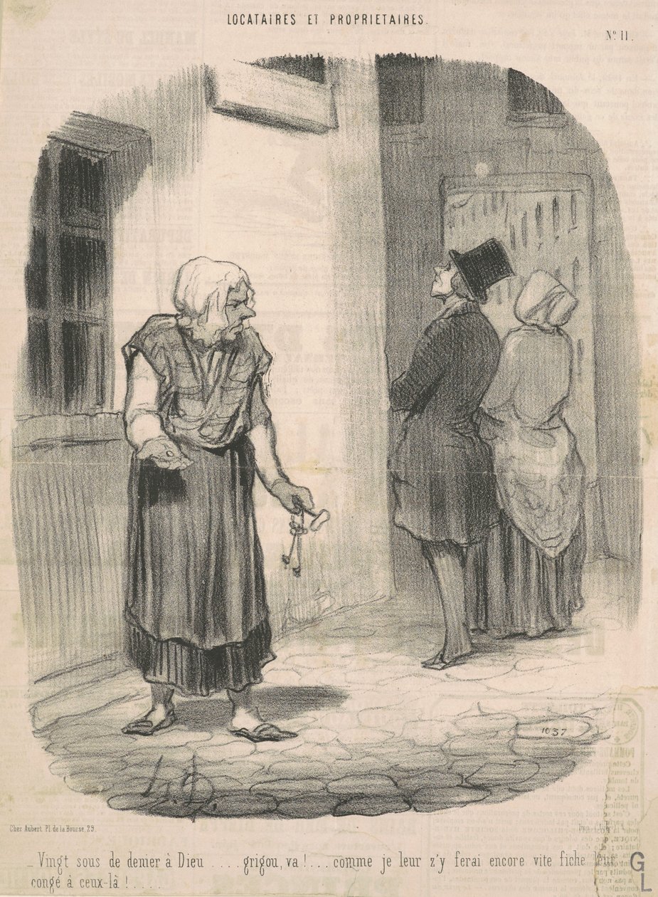 Vingt sous de denier à Dieu... - Honoré Daumier