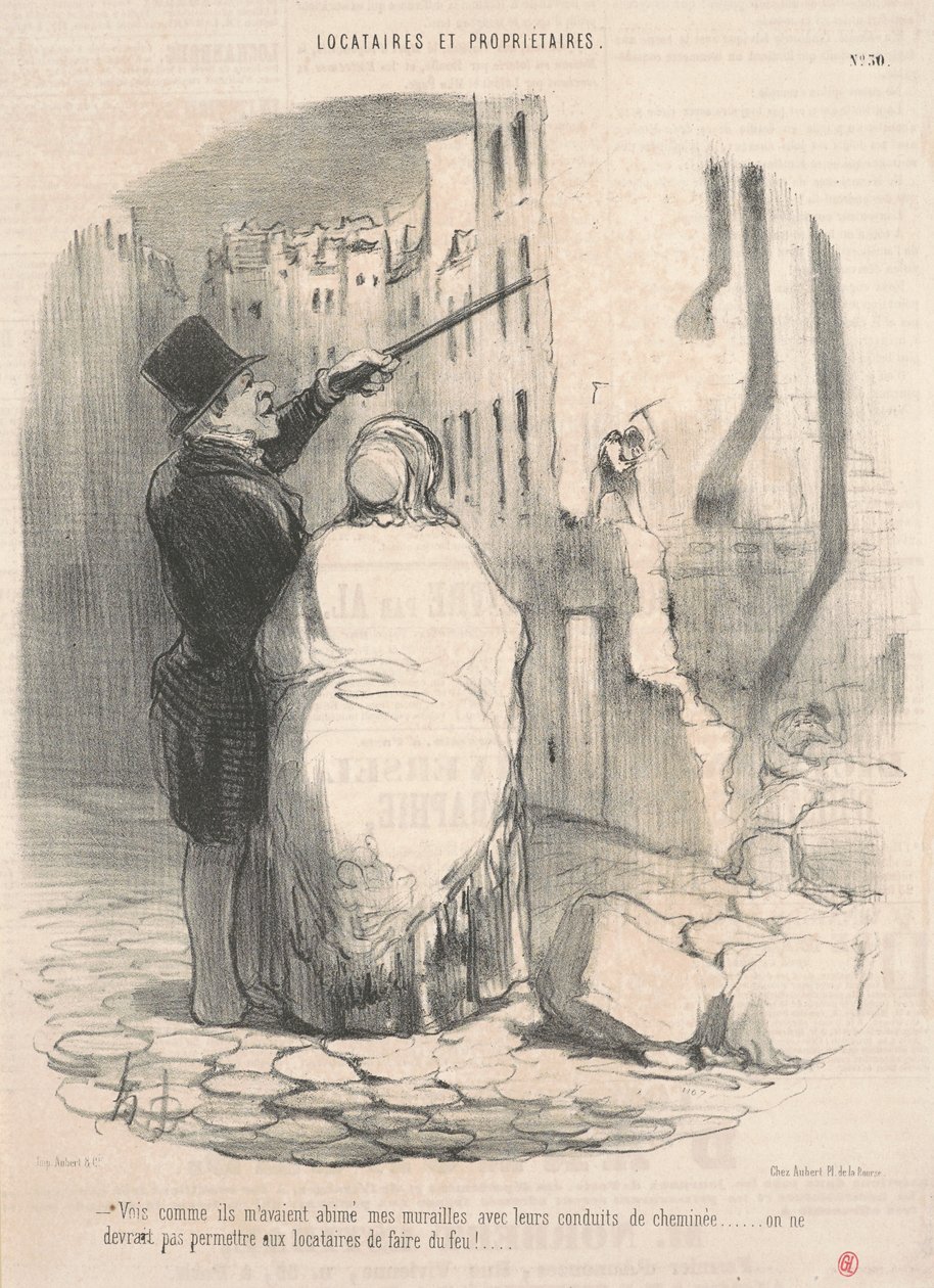 Vois comme ils avaient abîmé ... - Honoré Daumier
