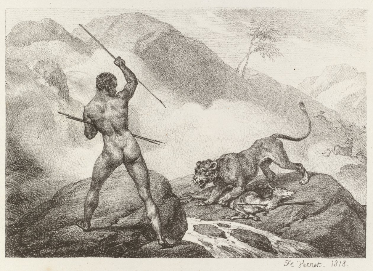 Chasseur africain - Emile Jean Horace Vernet