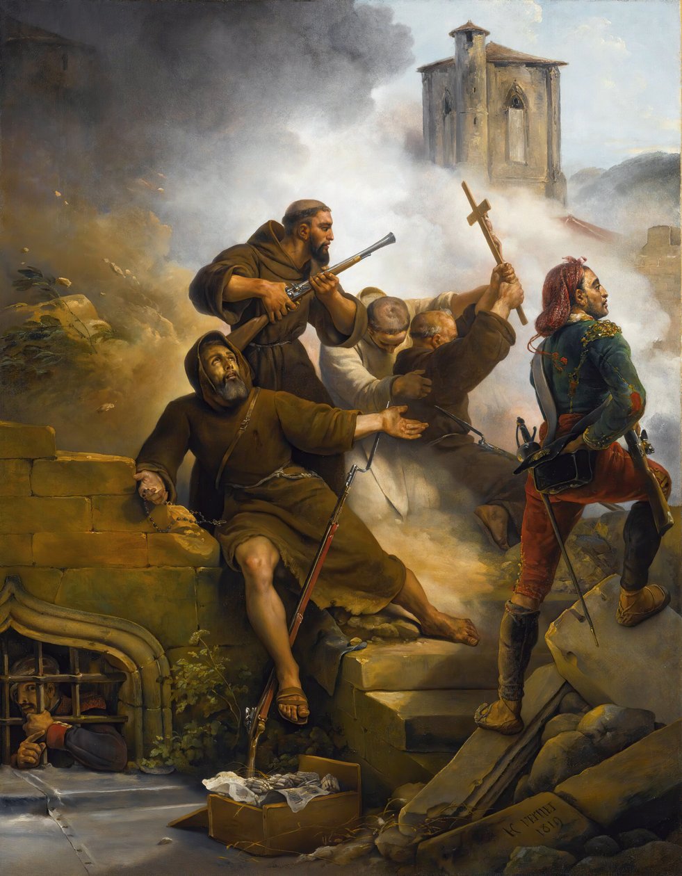 Le Premier Siège de Saragosse, 1819 - Emile Jean Horace Vernet
