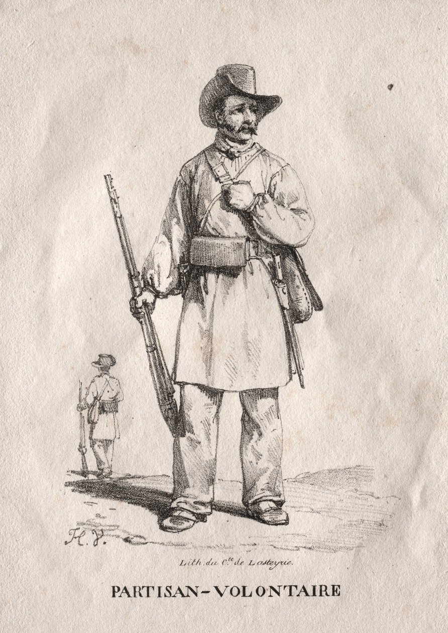 Partisan volontaire - Emile Jean Horace Vernet