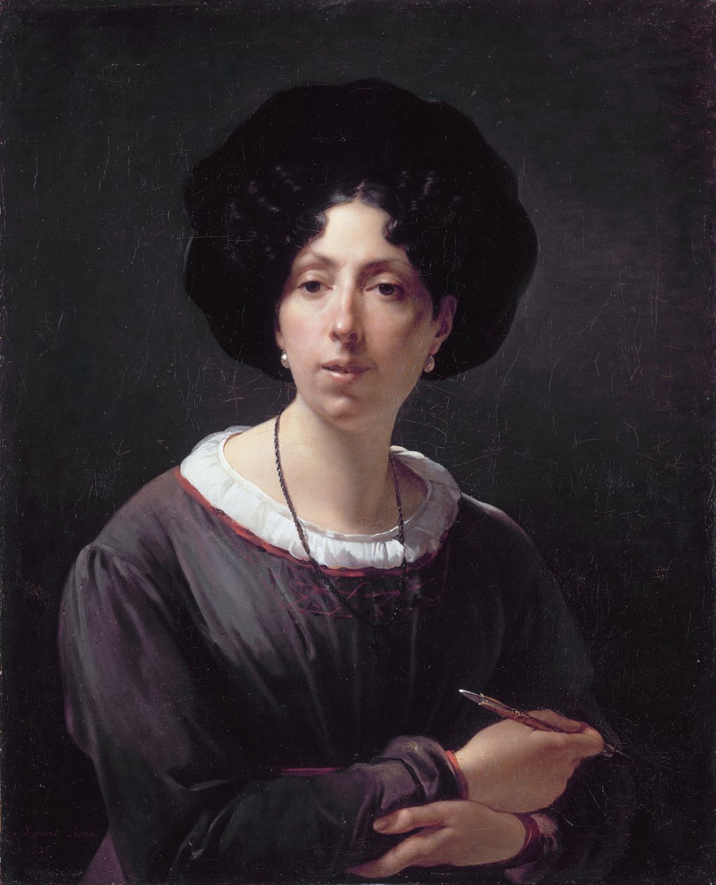 Autoportrait - Hortense Haudebourt Lescot