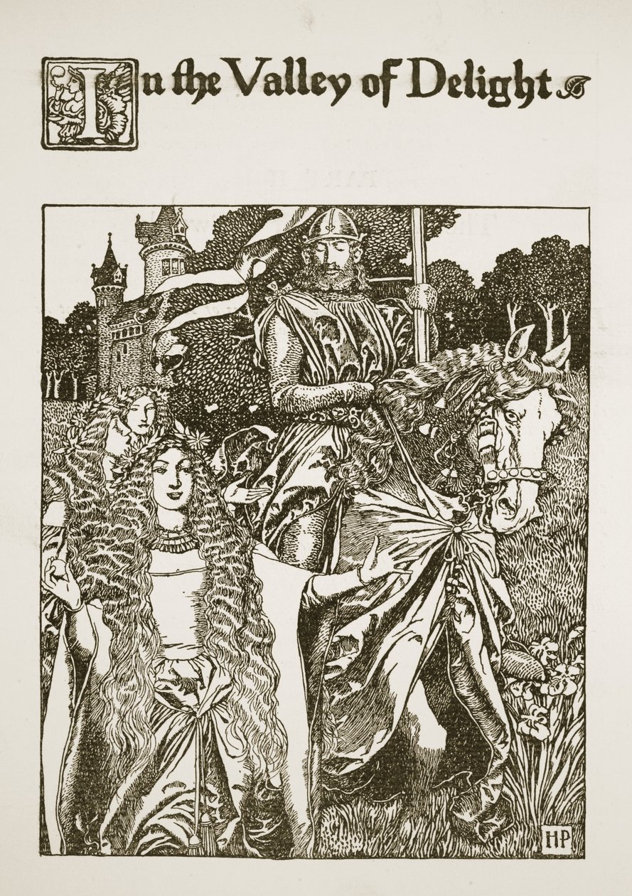 Dans la vallée du délice, illustration de 