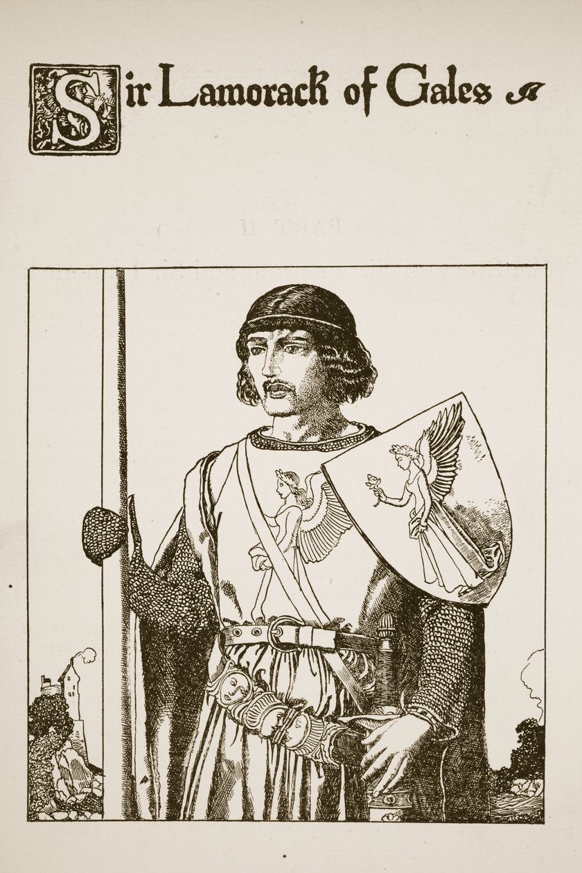 Sir Lamorack de Gales, illustration de 