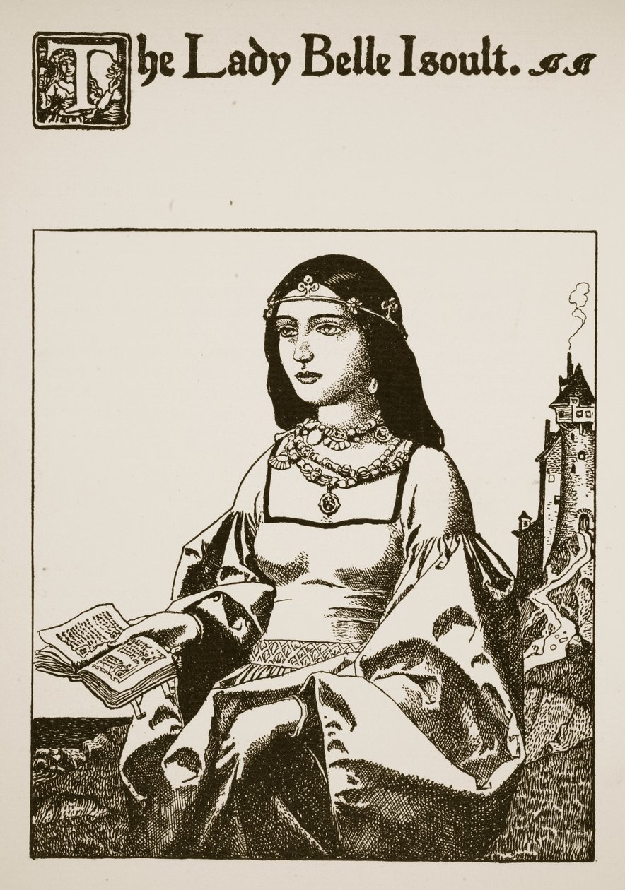 La Dame Belle Isoult, illustration de 