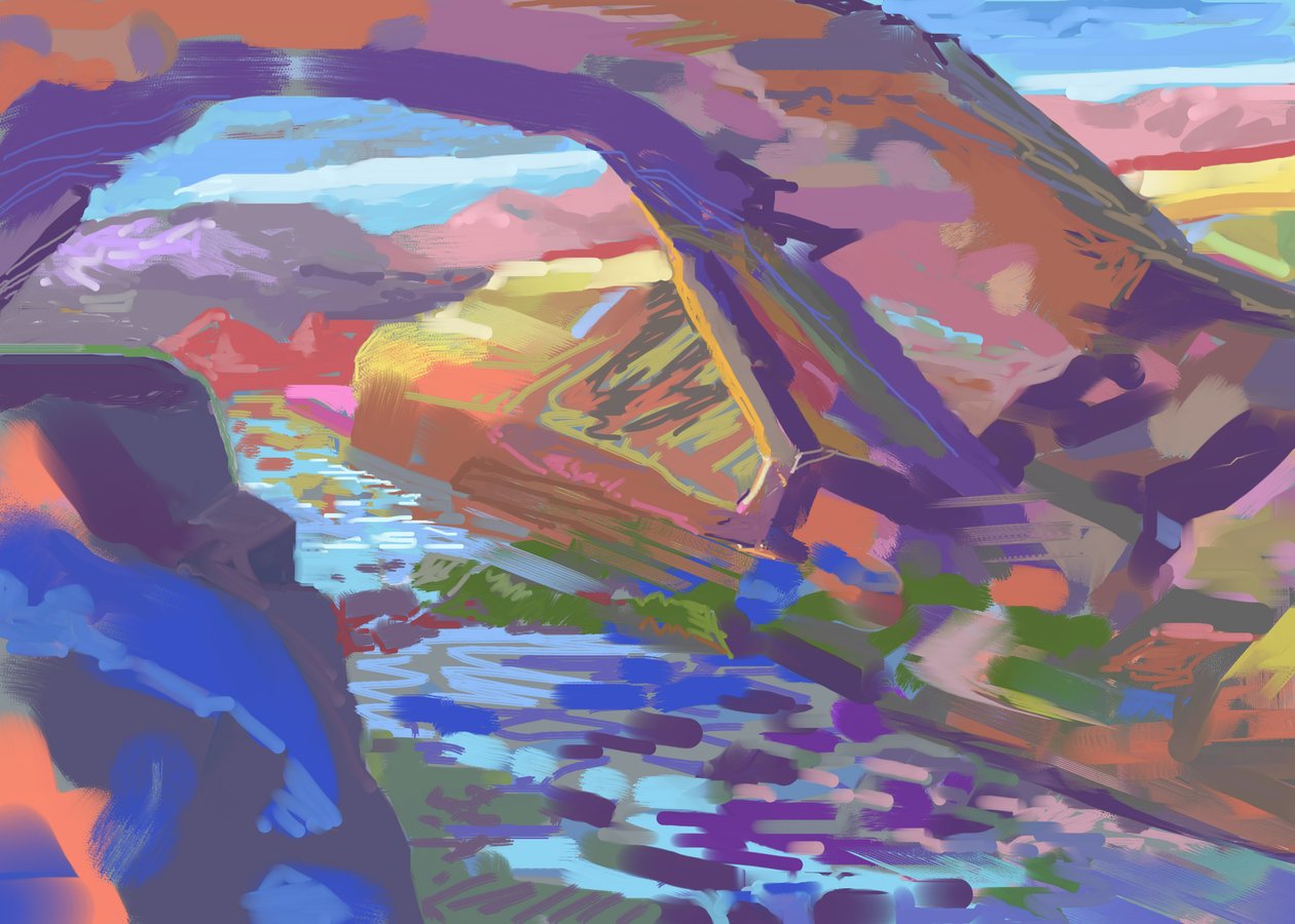 Arc de pierre - Howard Ganz