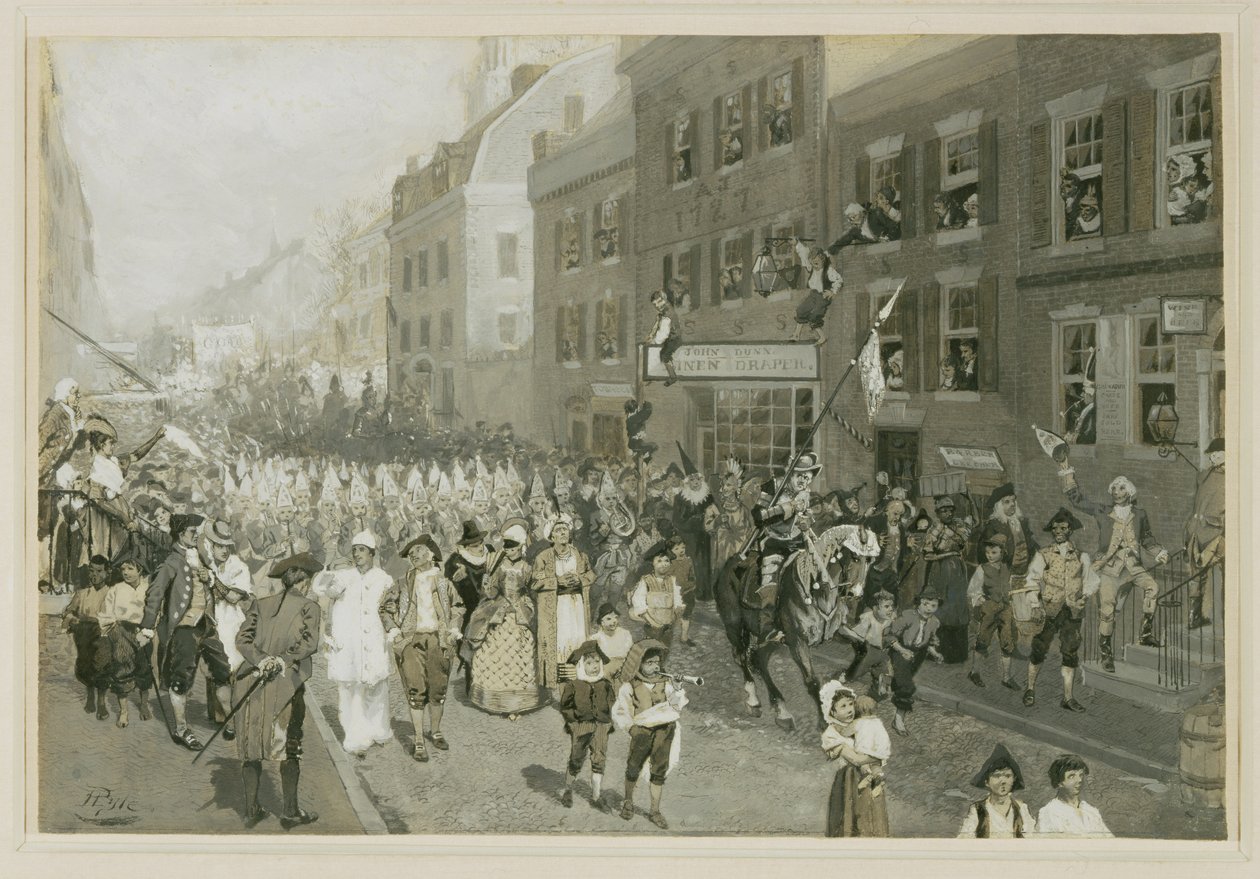 Carnaval, Philadelphie - Howard Pyle