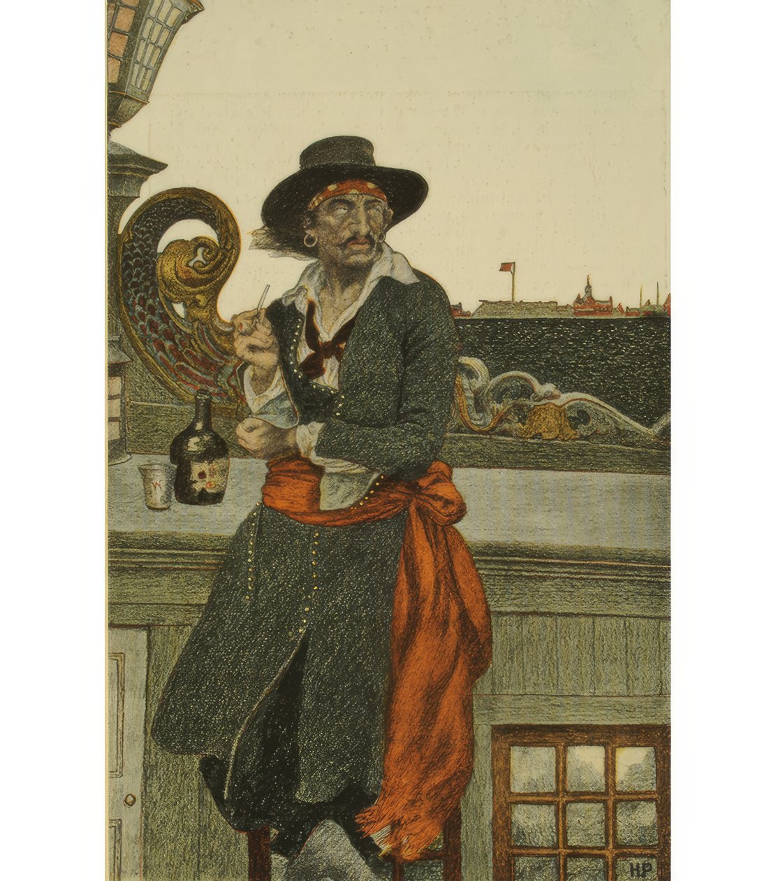 Kidd sur le pont de l