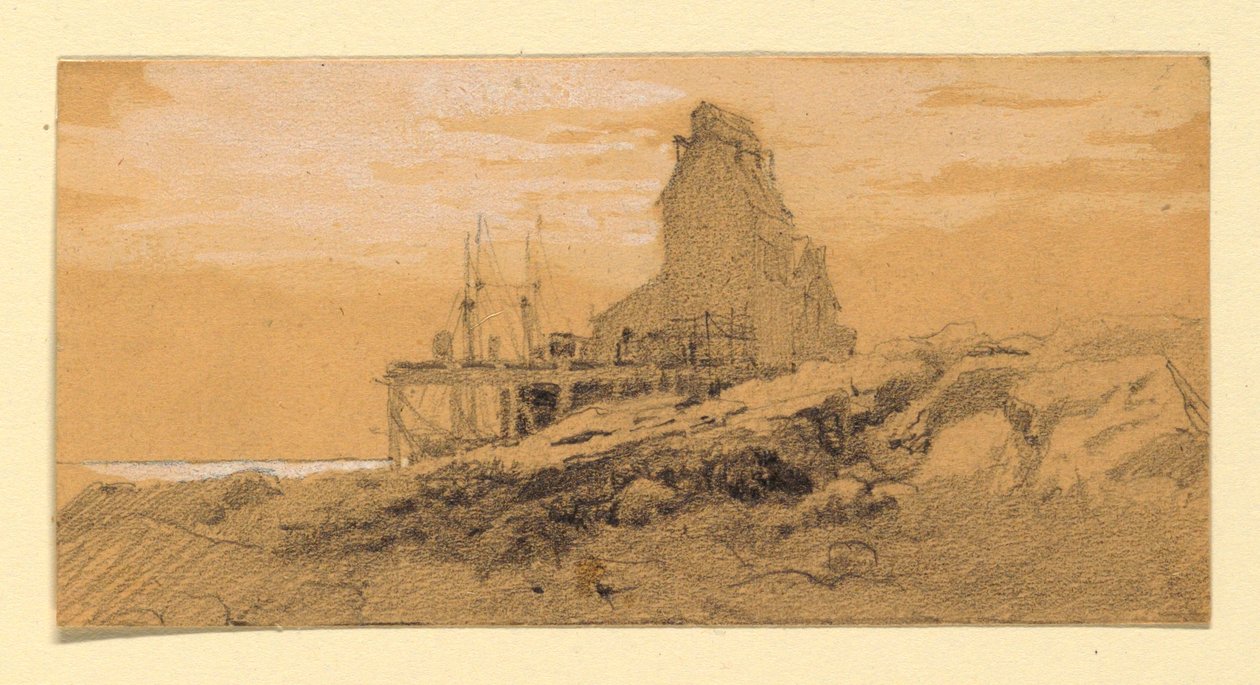 Usine au bord de la mer - Howard Russell Butler