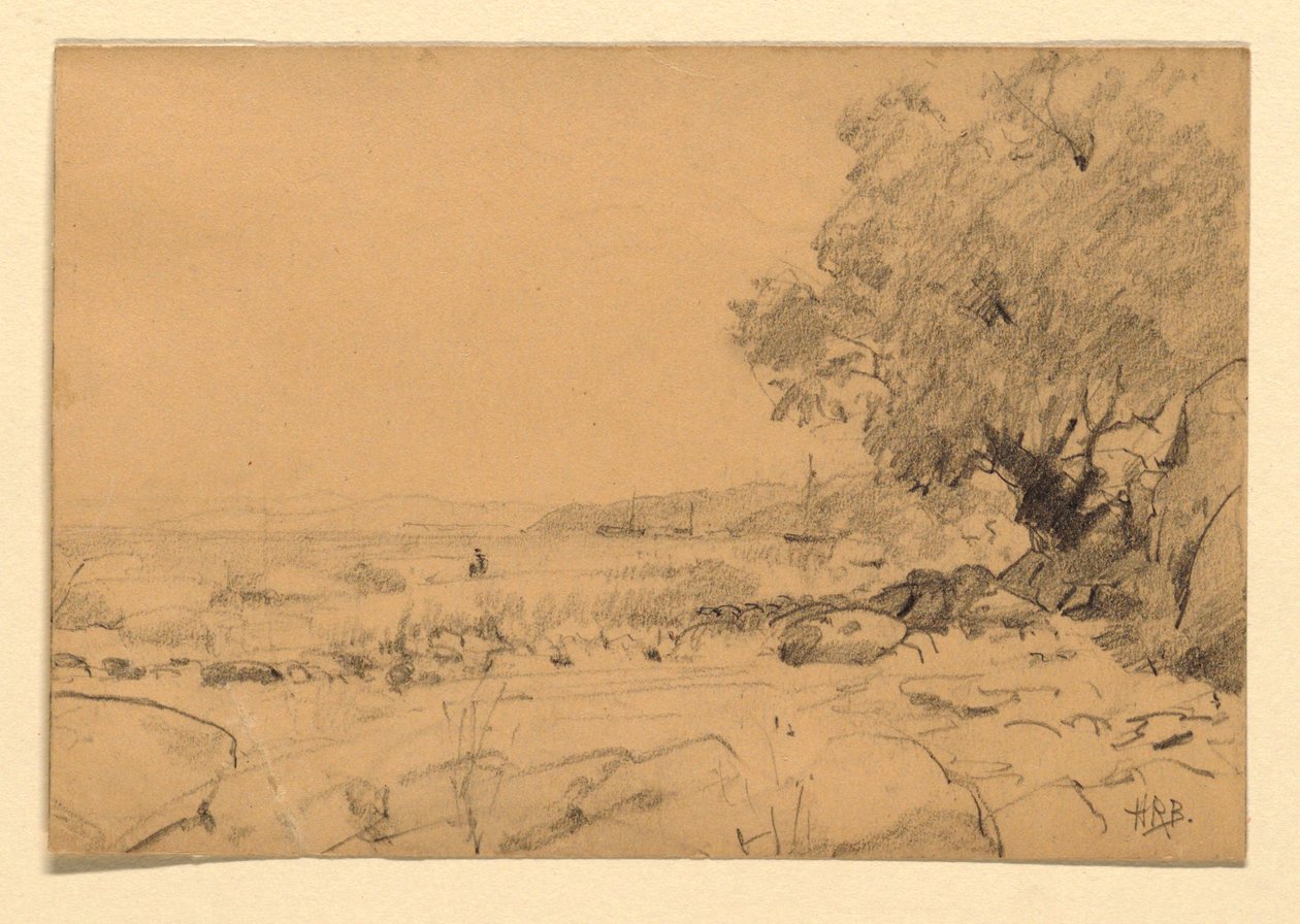 Sans titre. Paysage. - Howard Russell Butler