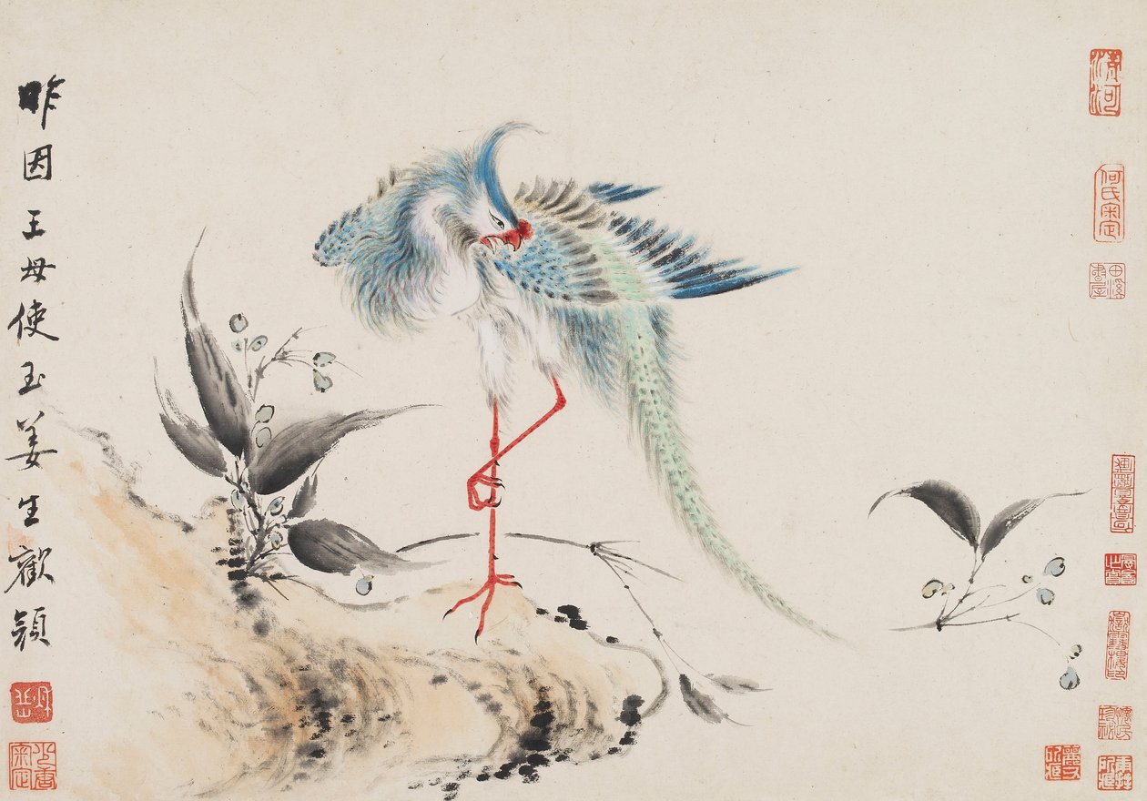 Oiseaux et fleurs - Hua Yan