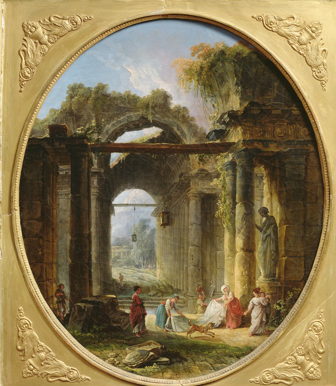 Ruines antiques à Rome - Hubert Robert