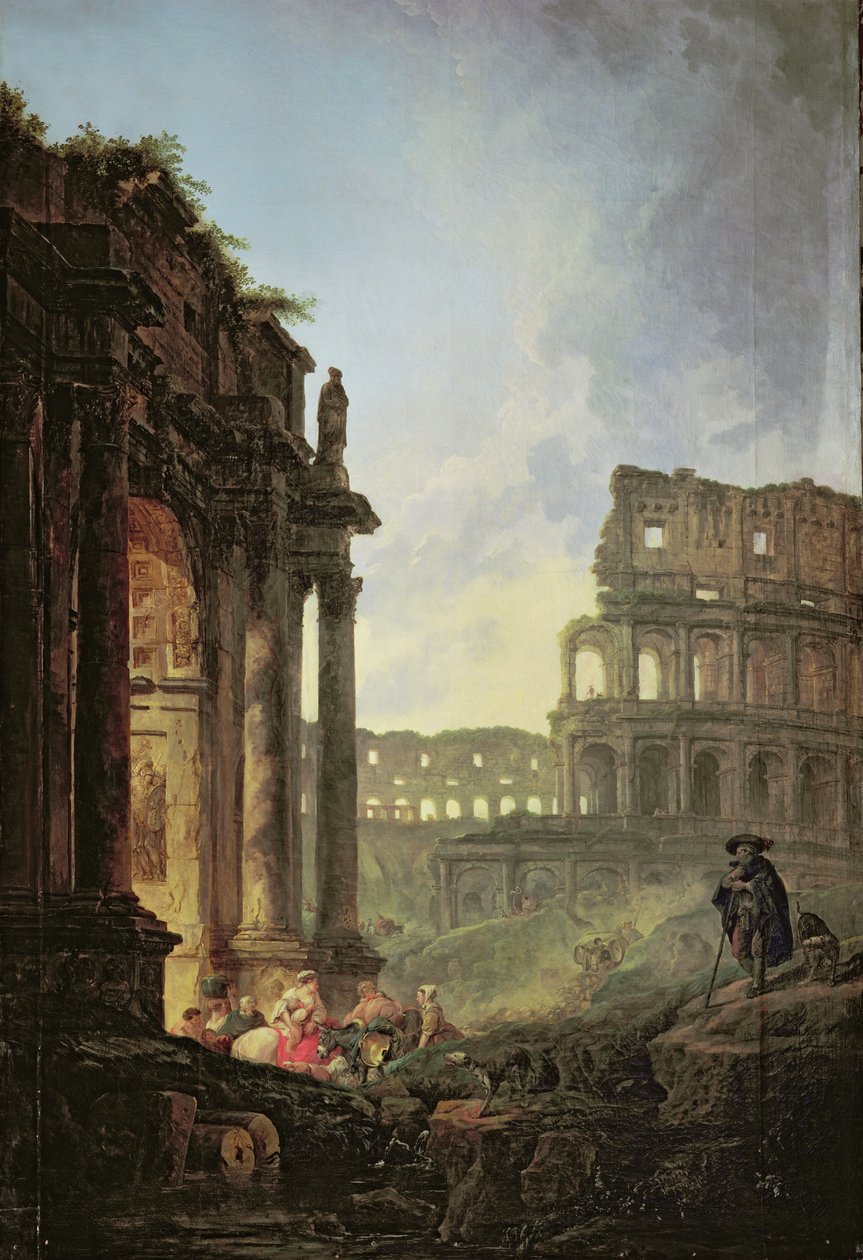 Paysage italien - Hubert Robert