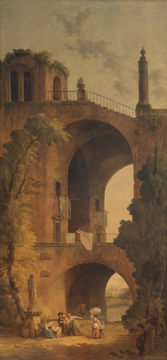 Paysage avec ruines, 1802 - Hubert Robert