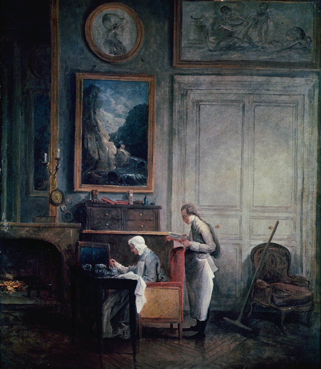 Déjeuner de Madame Geoffrin - Hubert Robert