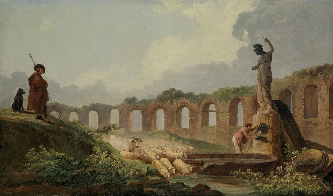 Aqueduc en ruines - Hubert Robert