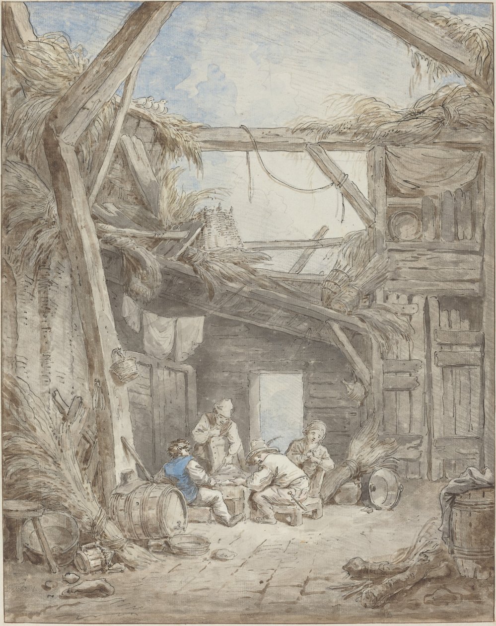 Ferme en ruine - Hubert Robert