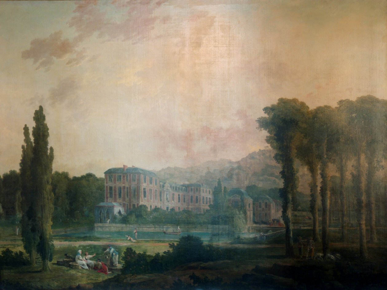 Vue du château de Chamarande - Hubert Robert