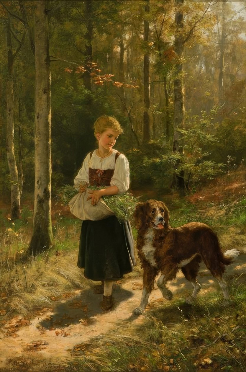 H.Salentin, La Récolteuse d