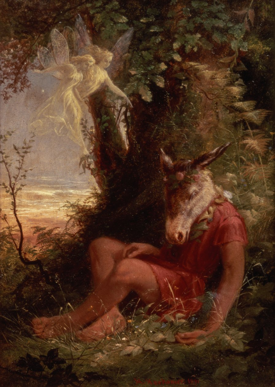 Bottom endormi, 1891 - Hubert von Herkomer