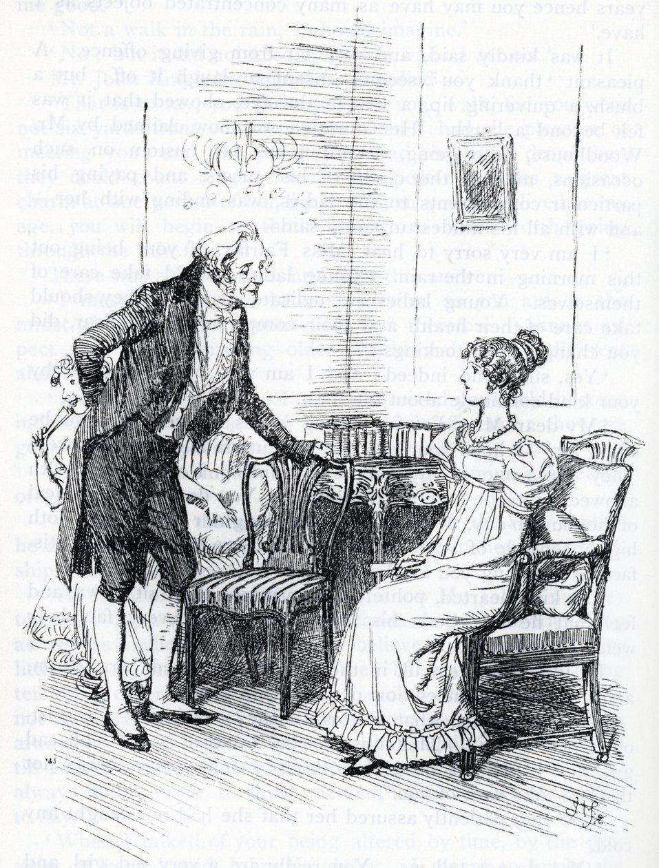 Jane Fairfax (illustration) - Hugh Thomson