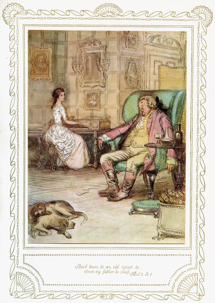 Pièce de Richard Brinsley Sheridan - Hugh Thomson