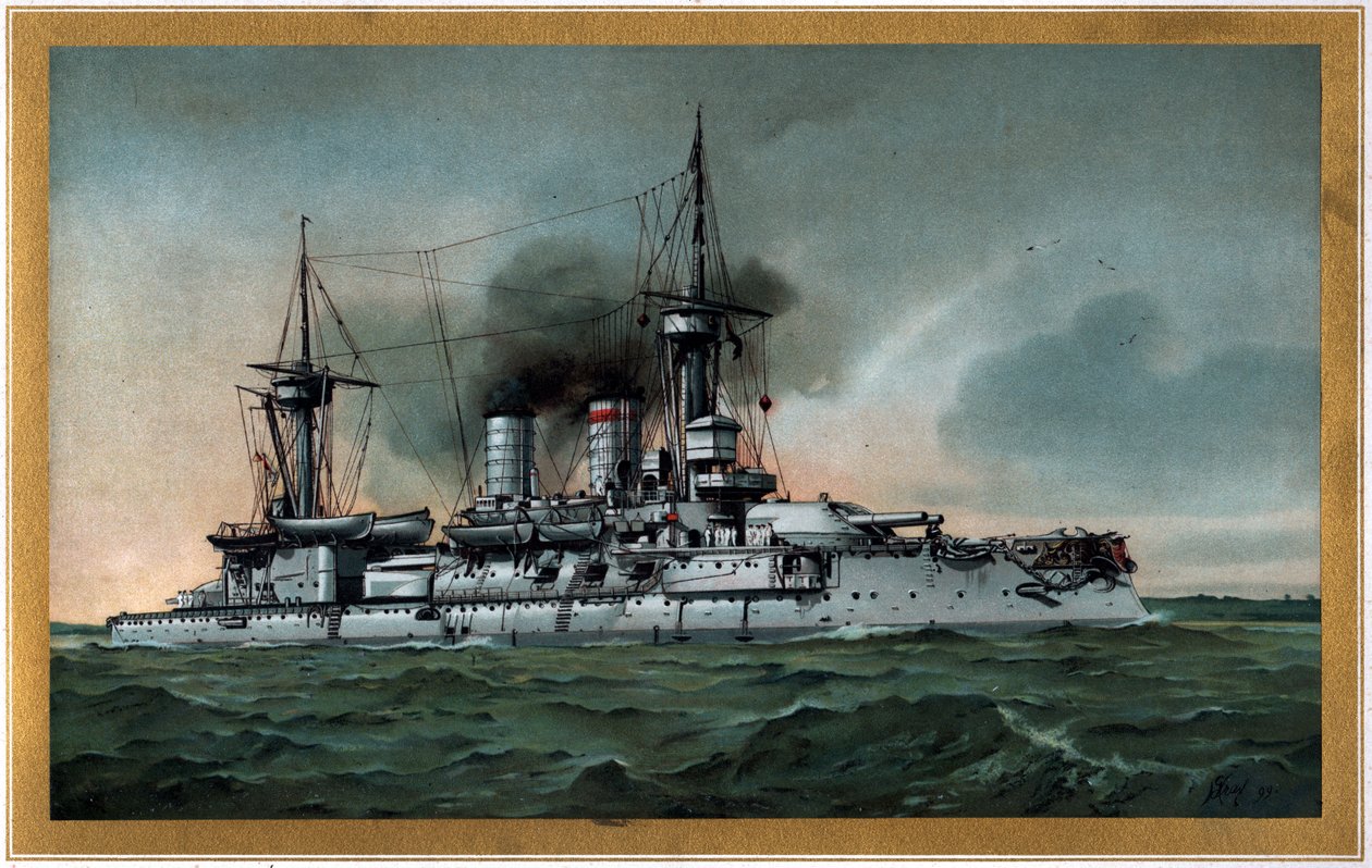 S.M. Linienschiff Kurfürst Friedrich Wilhelm - Hugo Graf