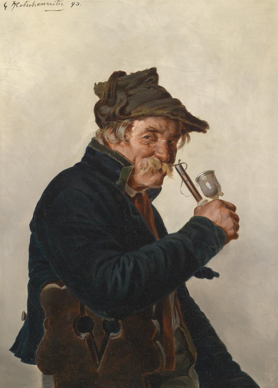 Le fumeur de pipe - Hugo Kotschenreiter