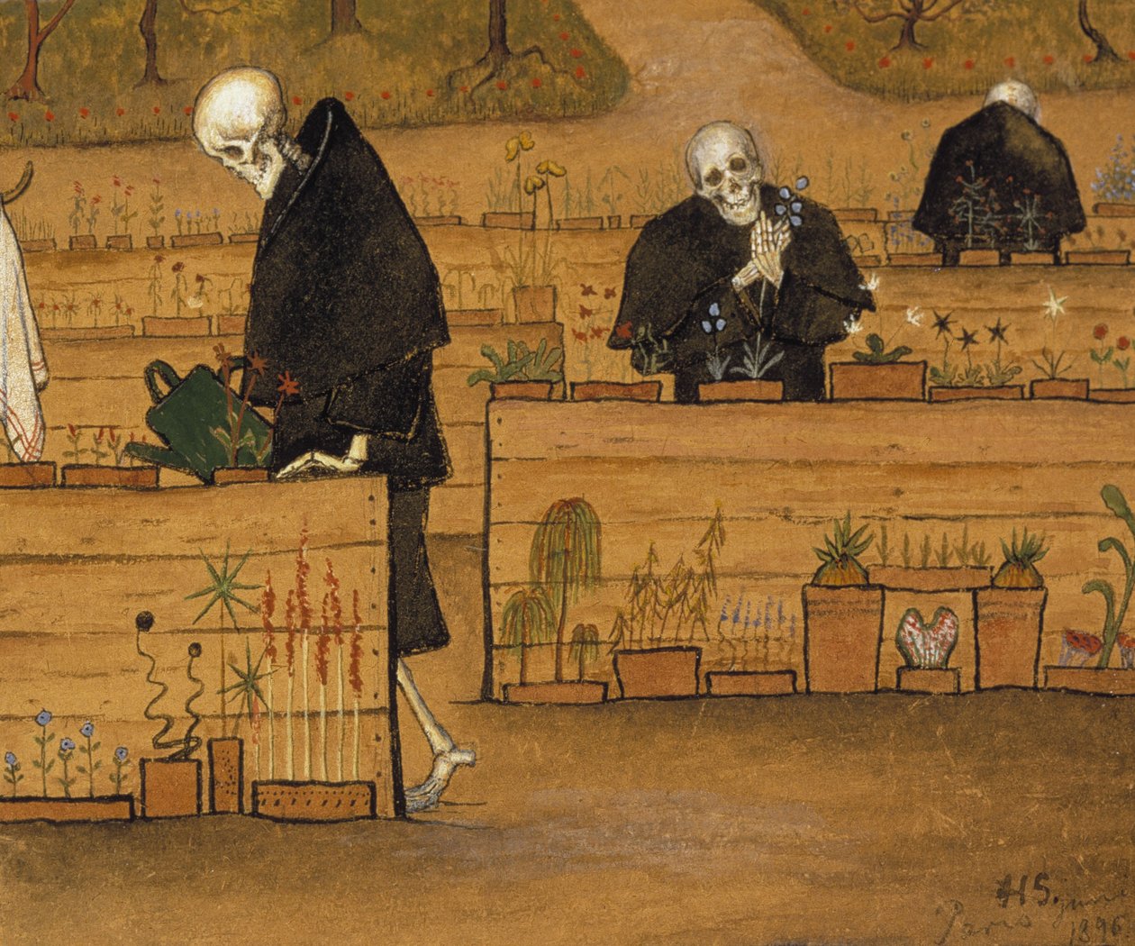 Le jardin de la mort - Hugo Simberg